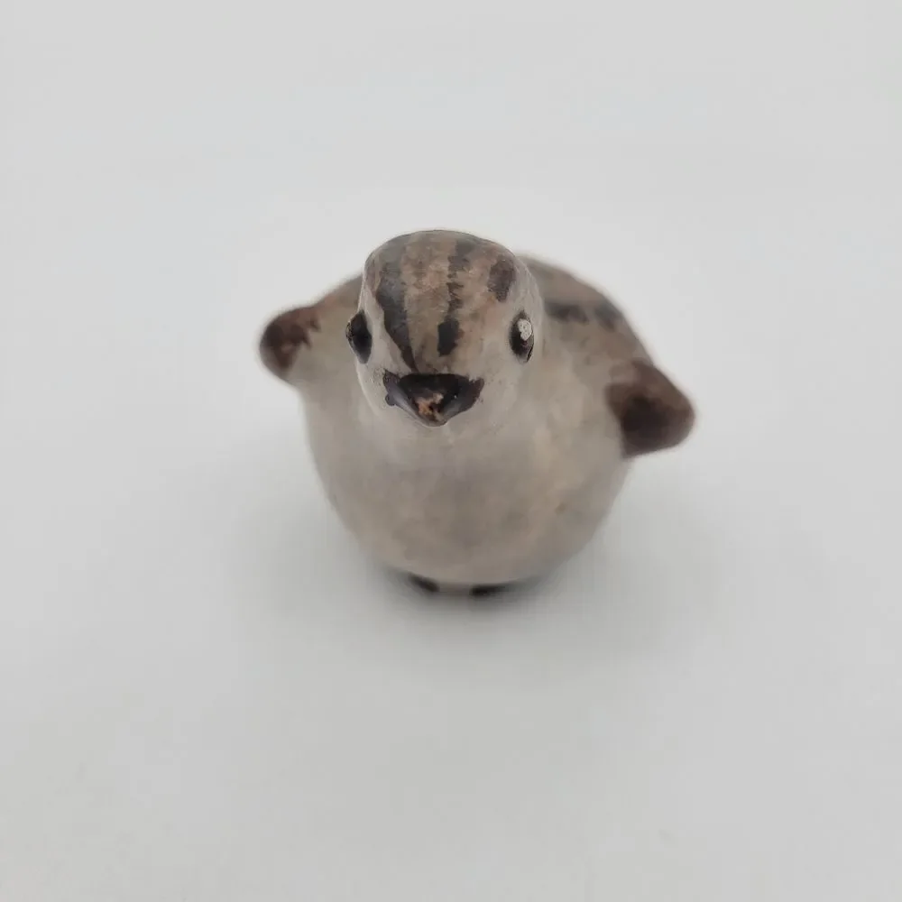 Adorable Small Stonware Pottery Figurine